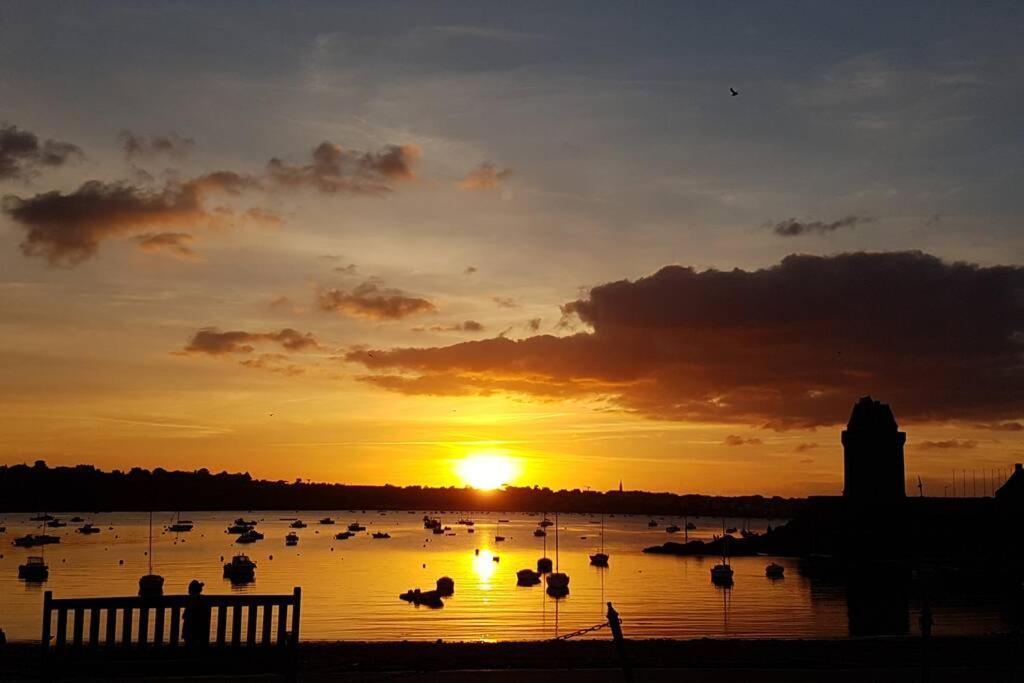 Le Solidor vue mer Saint-Malo Exterior foto